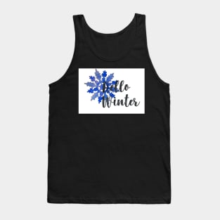 hello winter stickers Tank Top